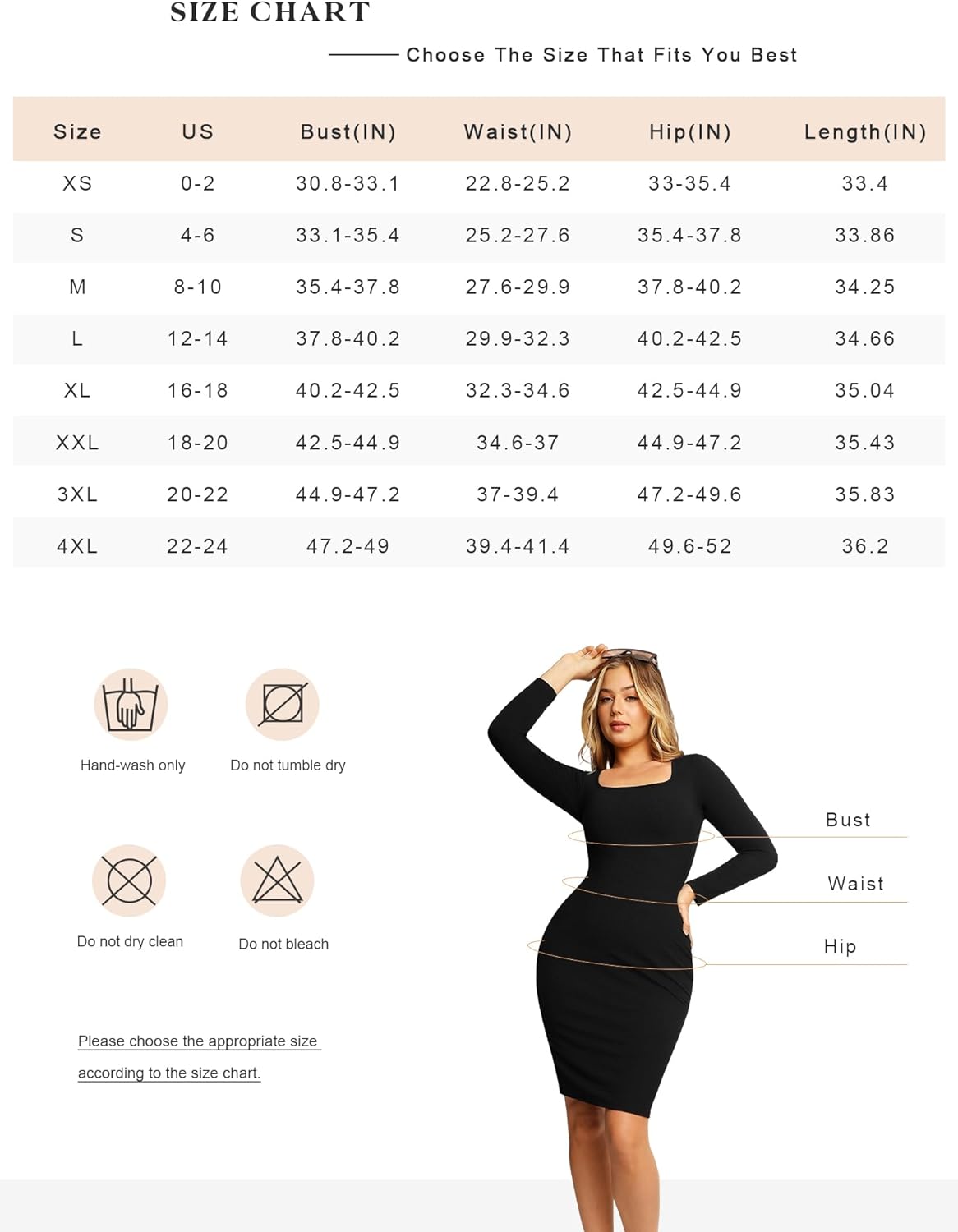 Shapewear Dress for Women Tummy Control Maxi Dress with Built in